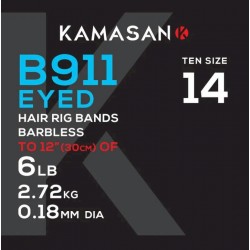 Kamasan B911EB  Hooks To Nylon W Bait Band