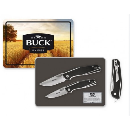 Buck 246/247 Knives Collectors Tin henrys