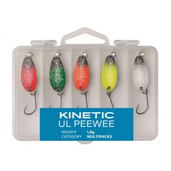 Kinetic UL Peewee Lure Mix Kit 5pcs