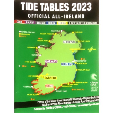 All Ireland Tide Tables 2023 henrys