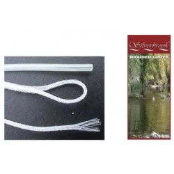 Silverbrook Braided Monofilament Leader Loops Pkt 3