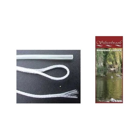 Silverbrook Braided Monofilament Leader Loops Pkt 3 henrys