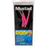 Mustad Daylight Fluo Red Feather Rig Henrys Tackle