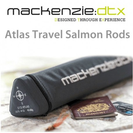 Mackenzie DTX Atlas Travel Salmon Rod 13' 7 henrys