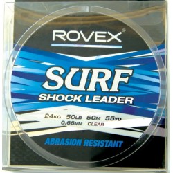 Rovex Surf Shock Leader Clear 50m
