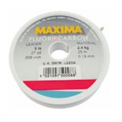 Maxima Fluorocarbon Line 25m spools