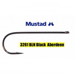 Mustad 3261 NPBLN Aberdeen Hooks Box of 25