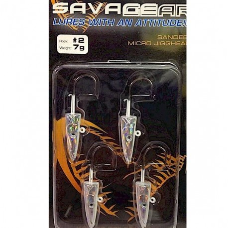 Savage Gear Micro Jig Heads Size 2 Hook henrys