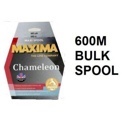 Maxima Cameleon 600m Maxi Spools 4lb henrys
