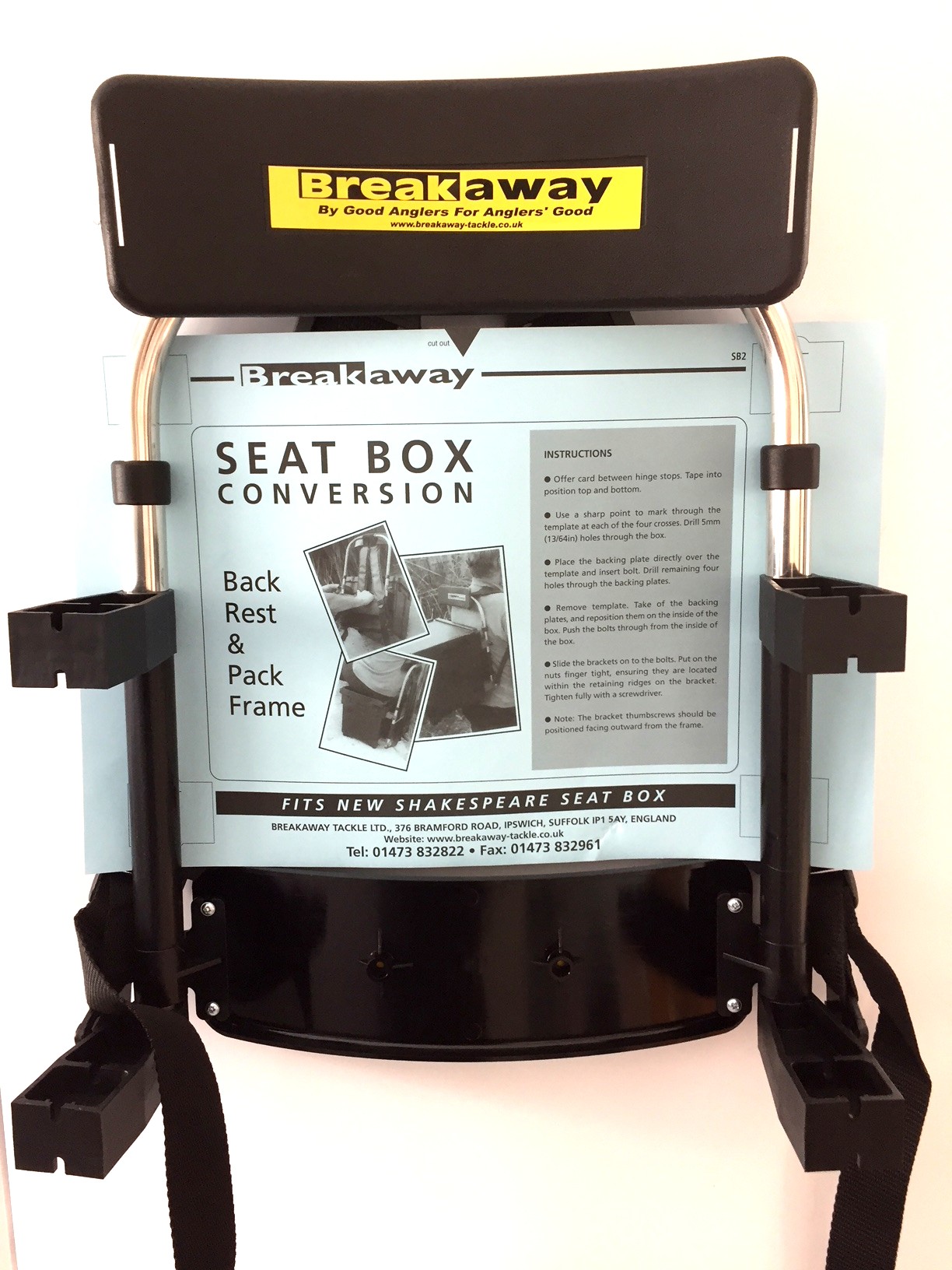 Sea Fishing Seatbox Backrest Breakaway Seat Box Conversion 