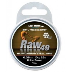 Savage Gear Raw 49 Strand Wire Brown
