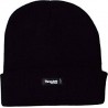 3M Thinsulate Fleece Lined Knitted Beanie Black Henrys Tackle
