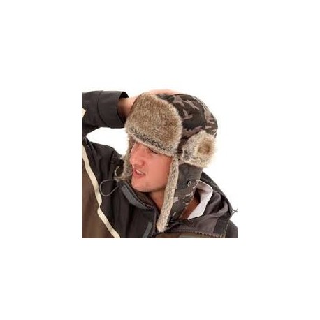 Deluxe Camo Trapper Hat Fur Lined henrys
