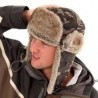 Deluxe Camo Trapper Hat Fur Lined Henrys Tackle