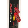 Fishzone Dice Twin Blade Spinner Red Baron Henrys Tackle