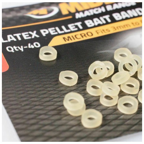Middy Latex Pellet Bands 4-12mm henrys