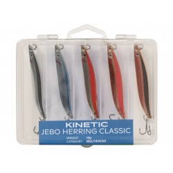Kinetic Jebo Herring Classic Sea Spinners 5 pack