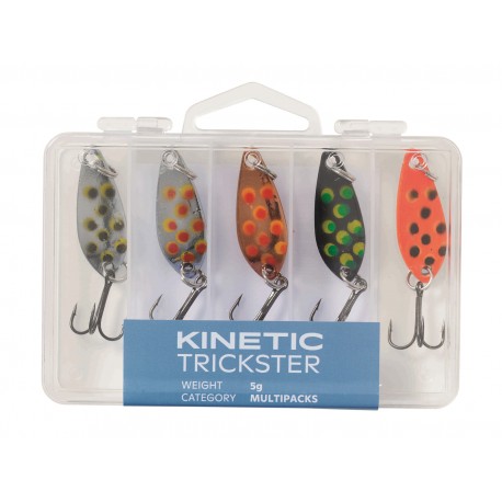 Kinetic Trickster Trout Lure Kit 5pcs henrys