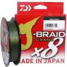 Daiwa J-Braid  X8  GRAND Braided Line Dark Green 300m henrys tackleshop
