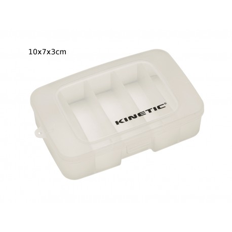 Kinetic Lure Box Small Clear henrys